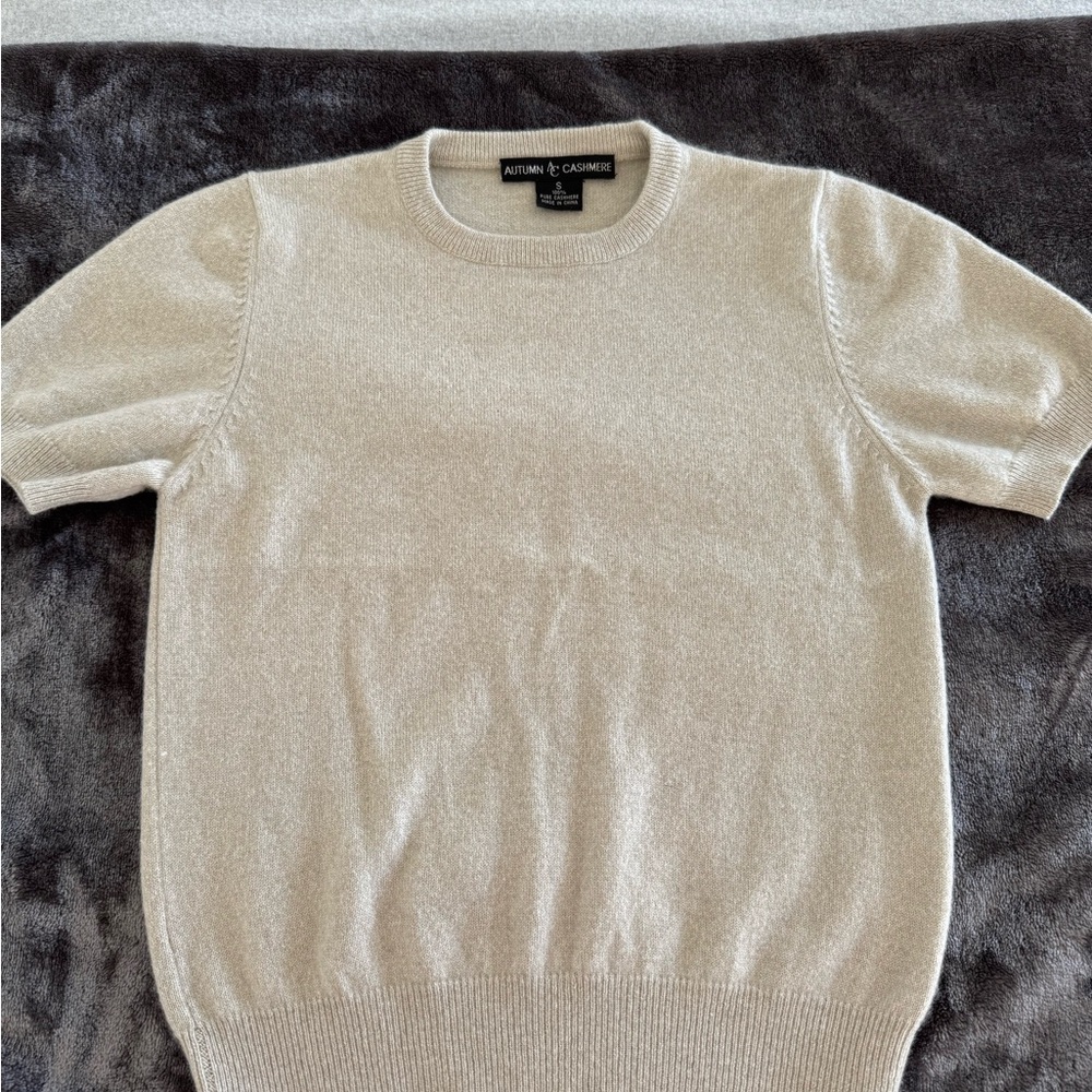 Autumn Cashmere Short Sleeve sweater